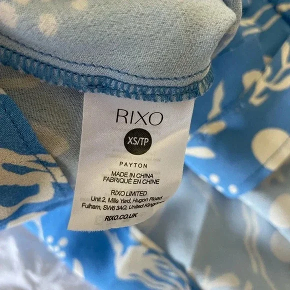 Rixo Payton mermaid printed blouse - Picture 9 of 10